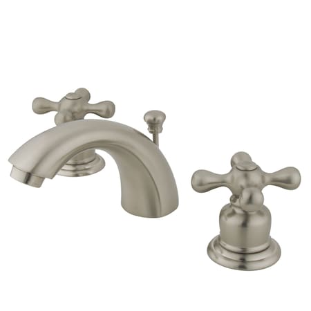 Kingston Brass Mini-Widespread Bathroom Faucet, Brushed Nickel GKB948AX